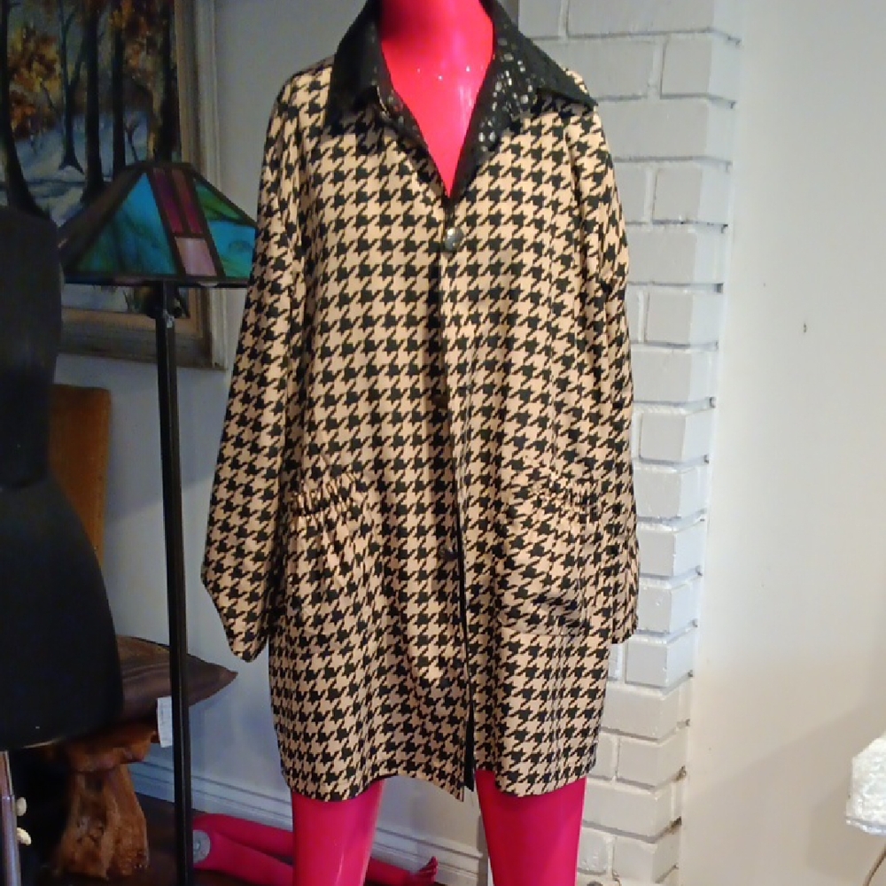 Reversible Black and Tan Jacket